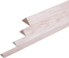 Trojúhelníková lišta č.310 - 16 mm x 16 mm x 2,40 m, nastavovaná BO/SM, T1616