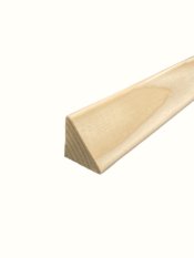Rohová lišta trojúhelníková č.704 - 30 mm x 30 mm x 2,5 m, napojovaný smrk,  RVT3030