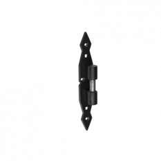 Držák čepu černý CA11, 11x220x4mm (8004)