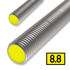 Závitová tyč 12/1000 DIN 975, 8.8 zinek, bílá (M02)