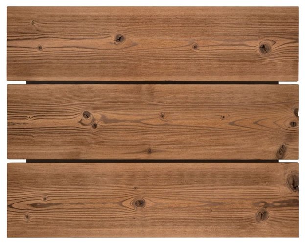 Prkno terasové a bazénové Luna SHP Profix 2 - boční úchyty 26 x 140 mm - THERMOSMRK kartáčovaný