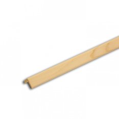 Rohová lišta č.349 - 12 mm x 12 mm x  2,40 m, nastavovaná BO/SM, R1212