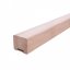 Dřevěné madlo HL4540N - 45 x 40 mm, dub cinkovaný - Délka madla: 4m