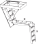 Půdní schody TERMO PS H280 - Rozměr segmentu: d140 x š60 cm