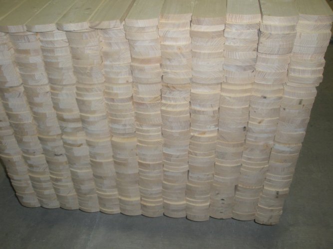 Plotovka 9C AS 18 x 82 x 1500 mm - zaoblená, smrk, sušená, opracovaná