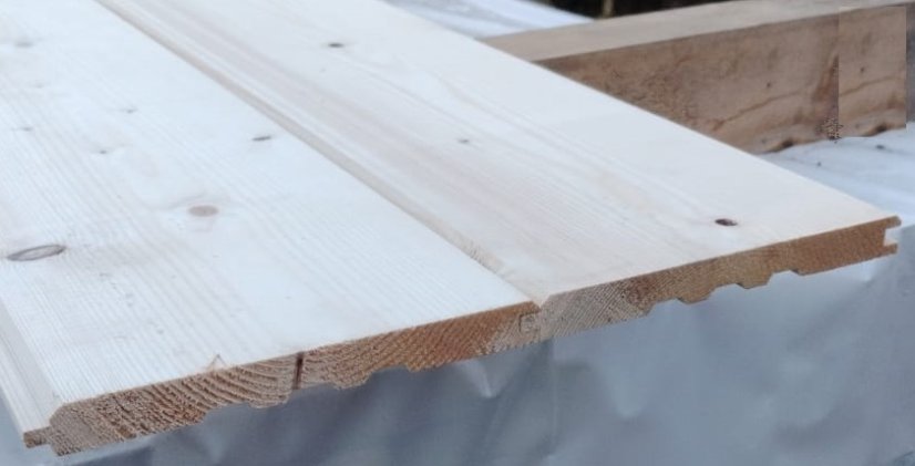 Palubky BC 19 x 196 x 4000 mm - KB smrk