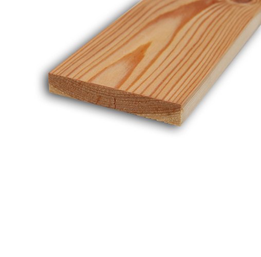 Plotovka 19 x 95 x 1000 mm - rovná, evr. modřín, sušená, opracovaná