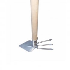 Okopávačka (srdíčko) s hroty - s násadou 100 cm