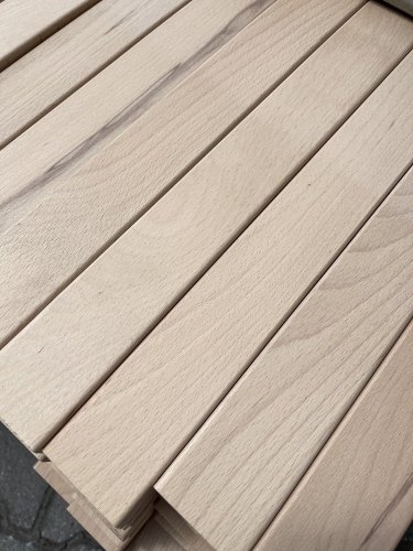 Lavičkový profil 21 x 54 x 2000 mm - buk