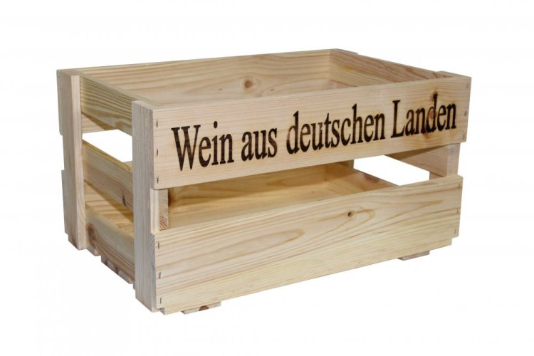BEDÝNKA borovice š/v/d: 300 x 250 x 480 mm s nápisem UT 08-041