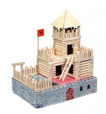 Vario Fort 194 dílů - dřevěná stavebnice