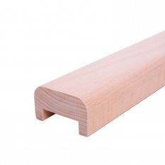 Dřevěné madlo panelákové HLPD4828 - 48 x 28 mm, buk cinkovaný