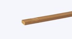 Hoblovaný hranolek 18 x 42 x 5100 mm - thermowood, borovice, sušená