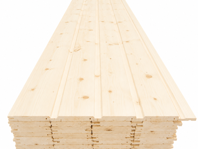Palubky 28 x 195 x 4200 mm -  4ks/bal.RW, severský smrk, valašský profil, kvalita AB