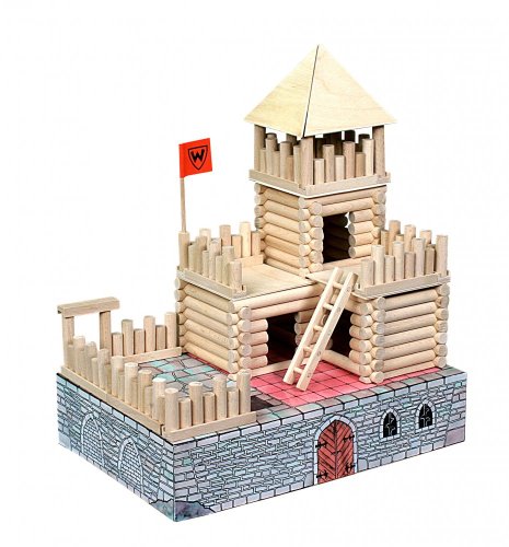 Vario Fort 194 dílů - dřevěná stavebnice