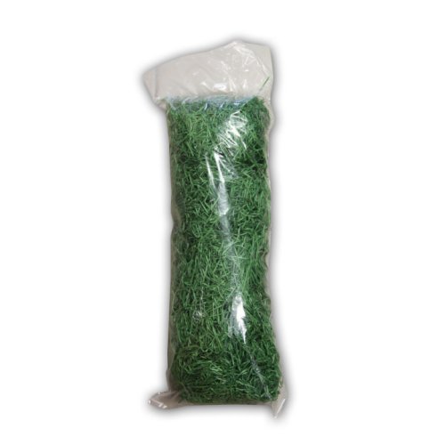 Dekorační dřevitá vlna - zelená, 200 g