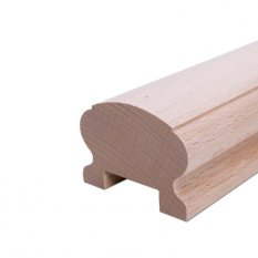 Dřevěné madlo HL61 - 60 x 45 mm, dub cinkovaný
