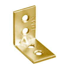 Úhelník úzký KW1 25 x 25 x 17 x 1,5mm zlatý (4001)