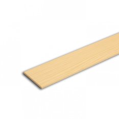 Krycí lišta č.323 - 74 mm x 5 mm x 2,40 m, nastavovaná BO/SM, K7405