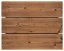 Prkno terasové a bazénové Luna SHP Profix 2 - boční úchyty 26 x 140 mm - THERMOSMRK kartáčovaný