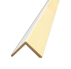 Rohová lišta č.703 - 60 mm x 60 mm x 2,5 m, napojovaný smrk,  L6060