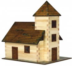 Kostel 213 dílů - dřevěná stavebnice
