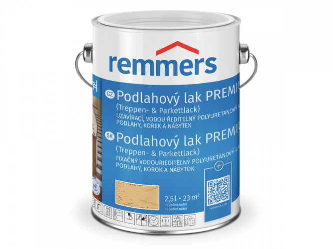REMMERS Podlahový lak PREMIUM - Barva: hedvábně matný, Balení: 5 l