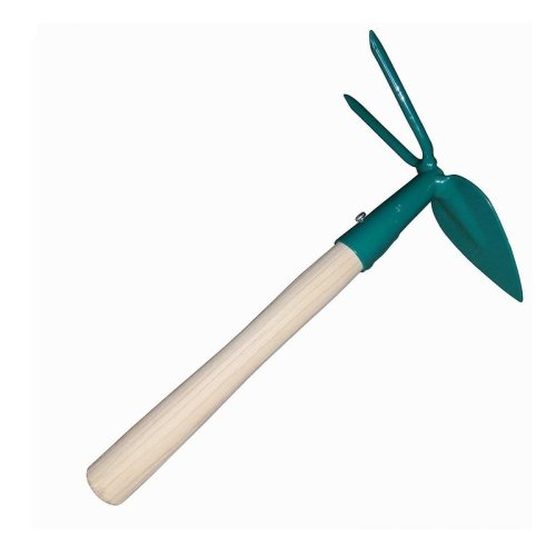 Okopávačka (srdíčko) s hroty - s násadou 24 cm