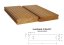 Prkno terasové a bazénové, boční úchyty LunaDeck2 26 x 117 x 3000 - 4800 mm - THERMOWOOD