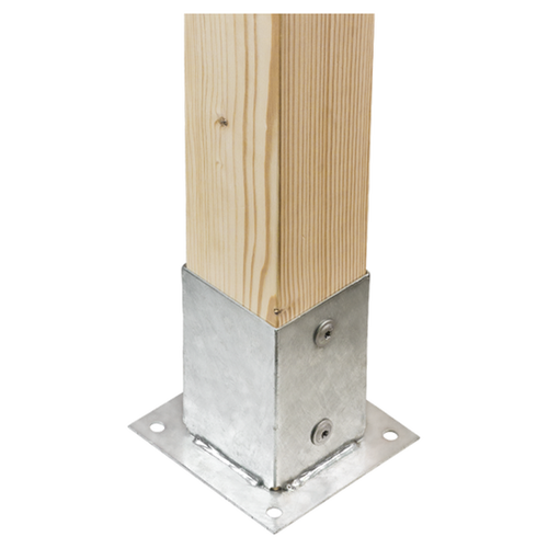 Patka sloupku se čtvercovou základnou 90 x 150 mm