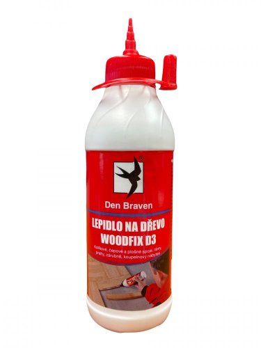Lepidlo na dřevo Den Braven WOODFIX D3 - 250g