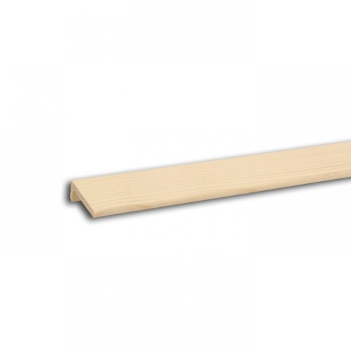 Rohová lišta č.126 - 10 mm x 40 mm, 3 oblé hrany " L", smrková, ŠL1040B