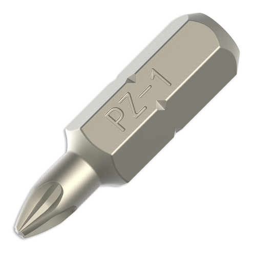 Hrot pozidrive PZ1 - 25 mm, 4mm