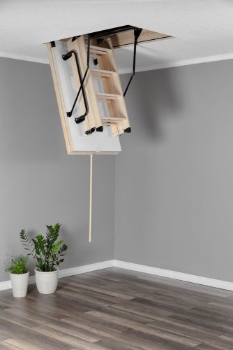Půdní schody POLAR H280 - Rozměr segmentu: d113 x š60 cm