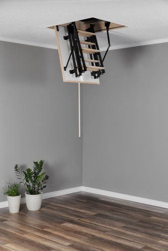 Půdní schody MINI TERMO H265 - Rozměr segmentu: d80 x š60 cm