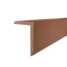 Ukončovací lišta UNVOC hnědá 40 x 60 x 2200 mm