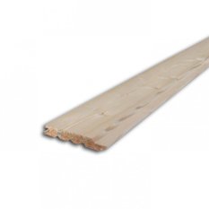 Palubky 19 x 121 x 4200 mm - 6ks/bal.RW, severský smrk, tatranský profil, kvalita AB