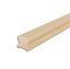 Dřevěné madlo 45 x 45 mm - MS4545 smrk cinkovaný - Délka madla: 2,5m