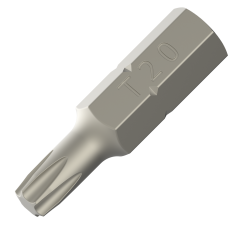 Bit Torx TX20 - 25 mm, 4- 4,5mm