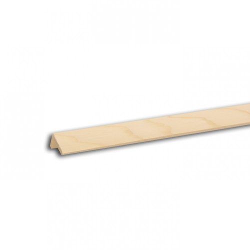 Rohová lišta č.112 - 10 mm x 20 mm, 1 oblá hrana " L", smrková,  ŠL1020D