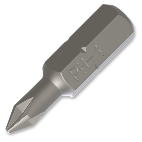 Hrot phillips PH1 - 25 mm, 3mm