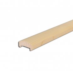 Dřevěné madlo 45 x 20 mm - MD4520 smrk cinkovaný