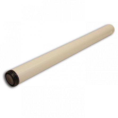 Stolová noha - délka 710 mm, bílá mat