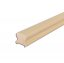 Dřevěné madlo 45 x 45 mm - MS4545 smrk cinkovaný - Délka madla: 3m