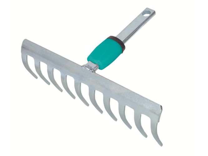 Hrábě 10ti zubé QUICK SYSTEM - 24,5 cm