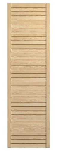 Lamelové dveře 1995 x 394 mm - borovice, zavřený profil