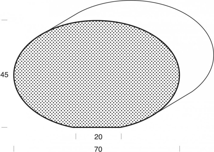 Dřevěné madlo HL70 - 70 x 45 mm, dub cinkovaný - Délka madla: 3m