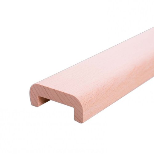Dřevěné madlo HLPD4819 - 48 x 19 mm, buk cinkovaný - Délka madla: 4,2 m