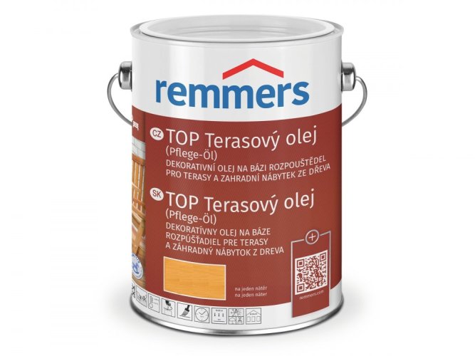 REMMERS Top terasový olej - Barva: Ořech, Balení: 5 l