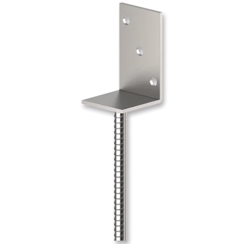 Patka kotevní do betonu Typ L - 120 x 120 x 4,0 (Q16)